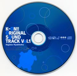 K-ON!! ORIGINAL SOUND TRACK Vol.1 | PCCG-01062 - VGMdb