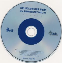 The Idolm Ster Sidem 2nd Anniversary Disc 02 Beit S E M Lacm Vgmdb