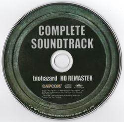 biohazard HD REMASTER COMPLETE SOUNDTRACK | CPCS-01103 - VGMdb