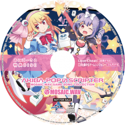 CD/MOSAIC.WAV/AKIBA-POP И SCRIPTER MOSAIC.WAV GAME SONG COLLECTION (初回限定盤) AKIBA-POP И SCRIPTER~ GAME SONG COLLECTION~ (Normal Edition 3CD)  Japan