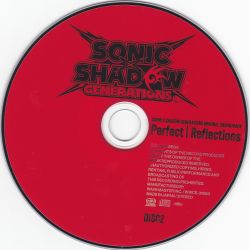 thumbnail image 2 of Sonic X Shadow Generations Original Soundtrack Perfect / Reflect – CD Japan Import 2 of 3