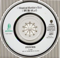 Magical Mistery Boy / pickles | TODT-2454 - VGMdb Magical Mistery Boy / pickles | TODT-2454 - VGMdb