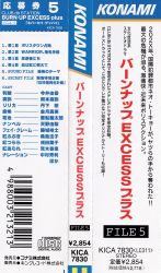BURN-UP EXCESS plus FILE 5 